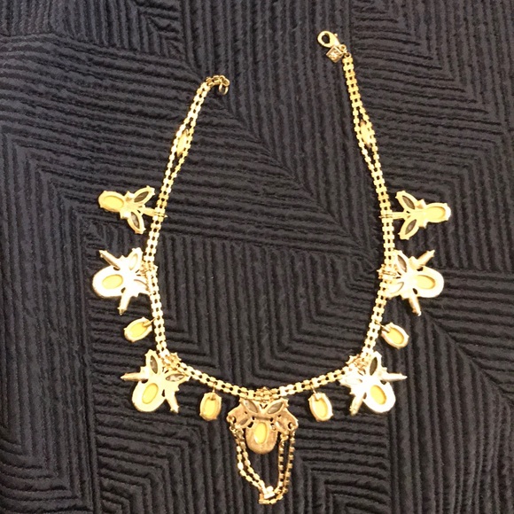 Banana Republic gold rhinestone necklace - Picture 6 of 6